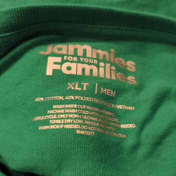 Jammies for Families Christmas Top, NWT, XLT - Picture 3 of 4